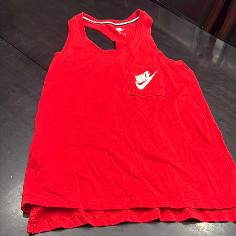 Nike Red Tank Top